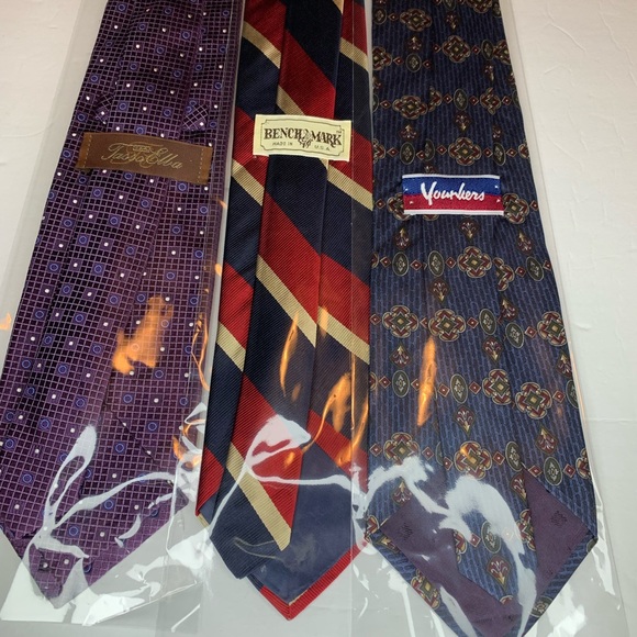 BUY 1 GET 2 FREE! NEW Brand Name Men’s Neck Tie 100% Silk - Picture 2 of 2